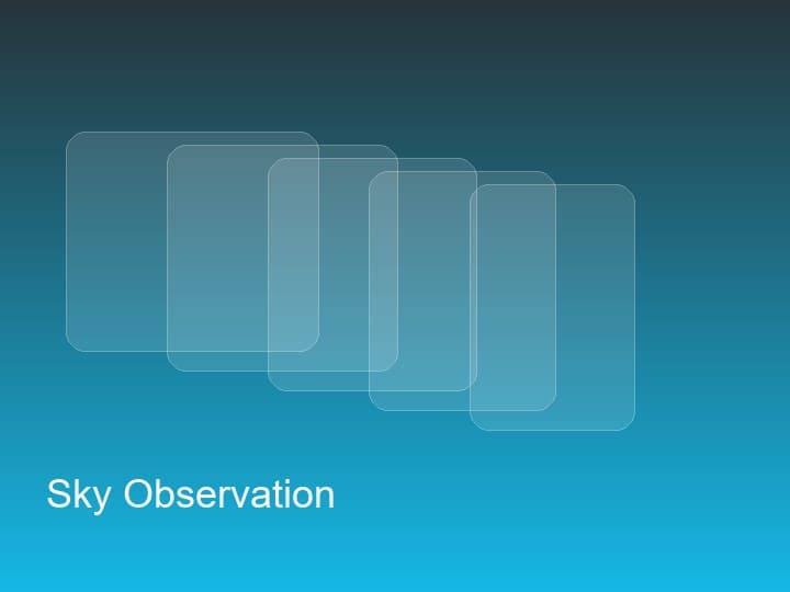 Astronomy observation