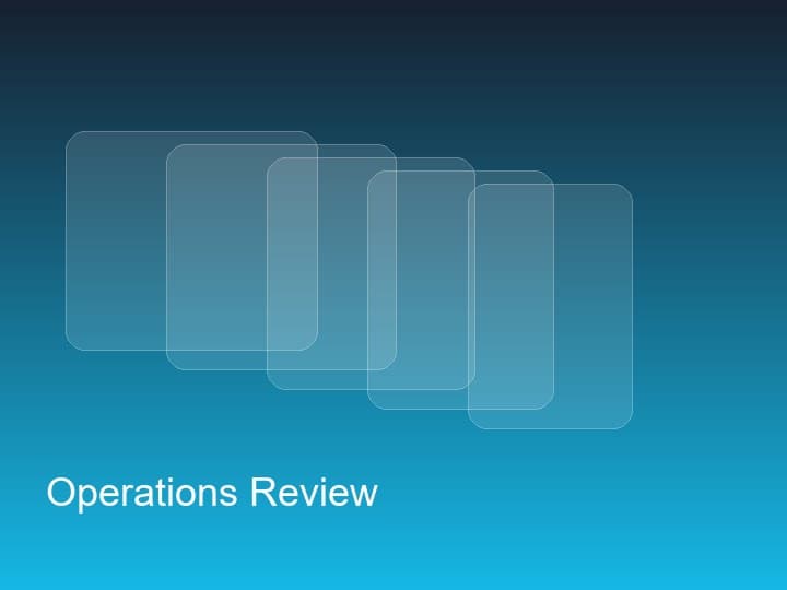 Operations review session